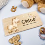 Personalised Door Sign – Horse Design