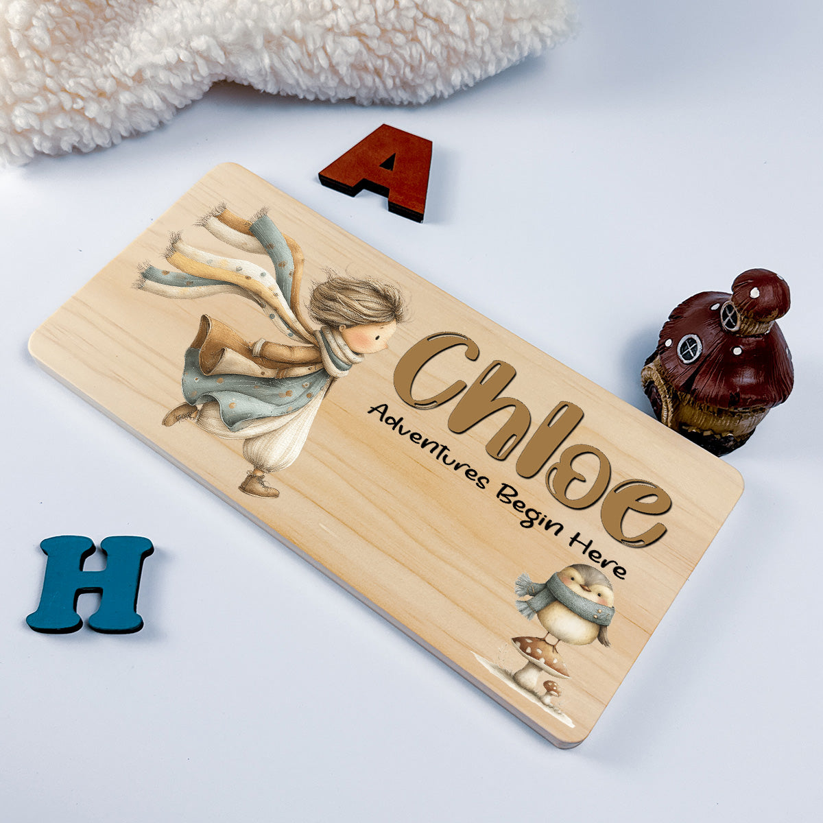 Personalised Door Sign – Autumn Design 03