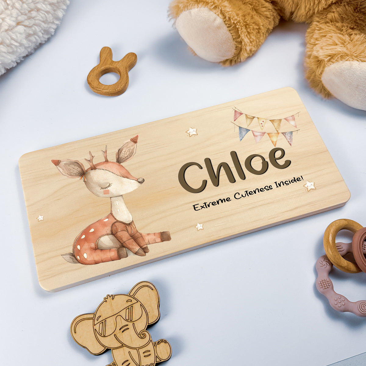 Personalised Door Sign – Deer Design