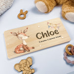 Personalised Door Sign – Deer Design