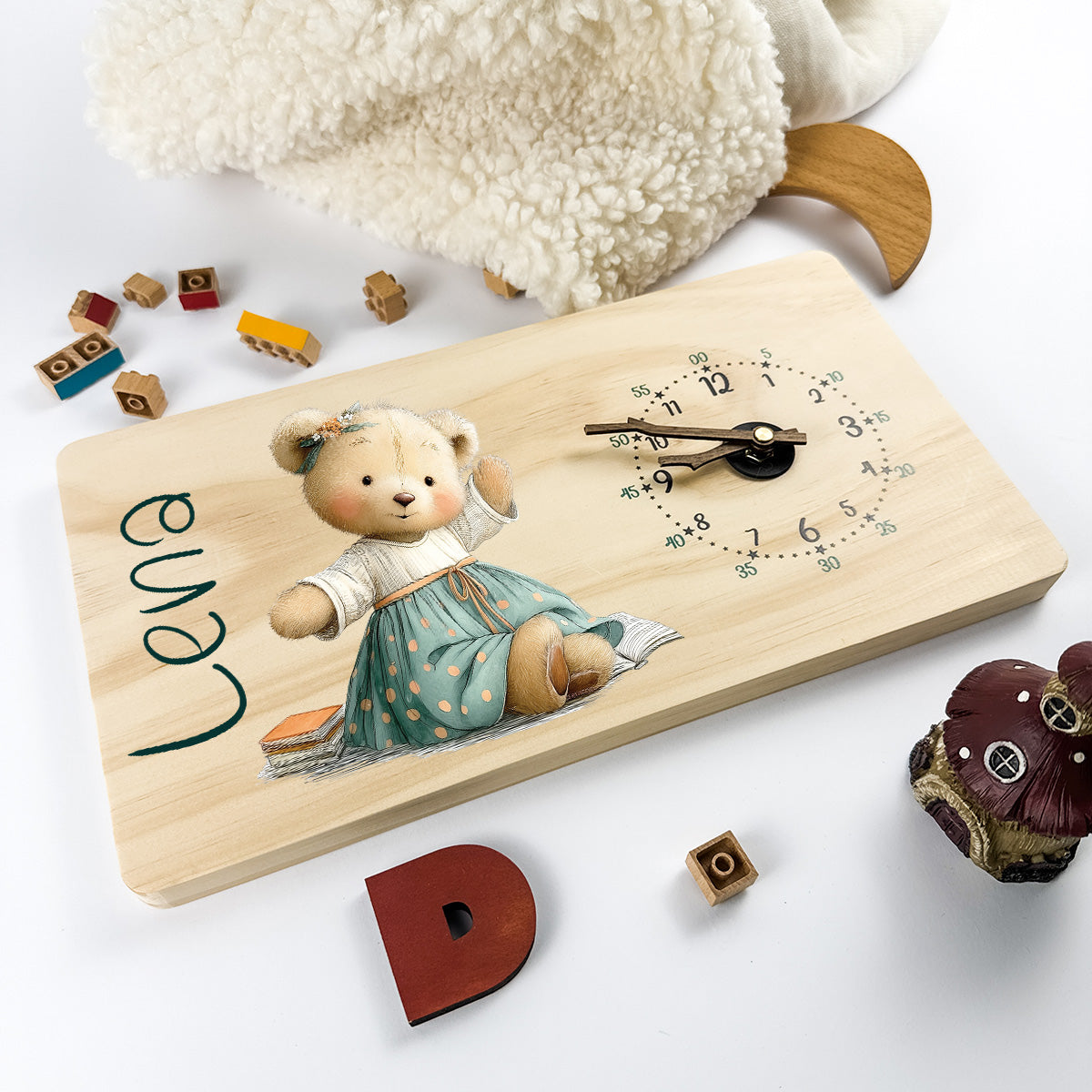 Personalised Clock – Design 10