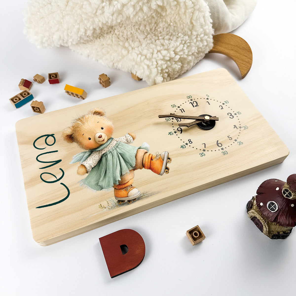 Personalised Clock – Design 06