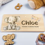 Personalised Door Sign – Elephant Design