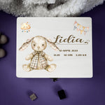 Personalised Kids Keepsake Box – Rabbit Design (Memory Gift)