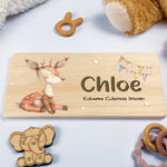 Personalised Door Sign – Deer Design