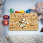 Personalised Easter Bunny Tray – Dancing Petal Design