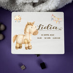 Personalised Kids Keepsake Box – Horse Design (Memory Gift)
