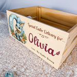 Personalised Easter Crate – Custom Alphabet Easter Design