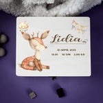 Personalised Kids Keepsake Box – Deer Design (Memory Gift)