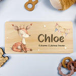 Personalised Door Sign – Deer Design