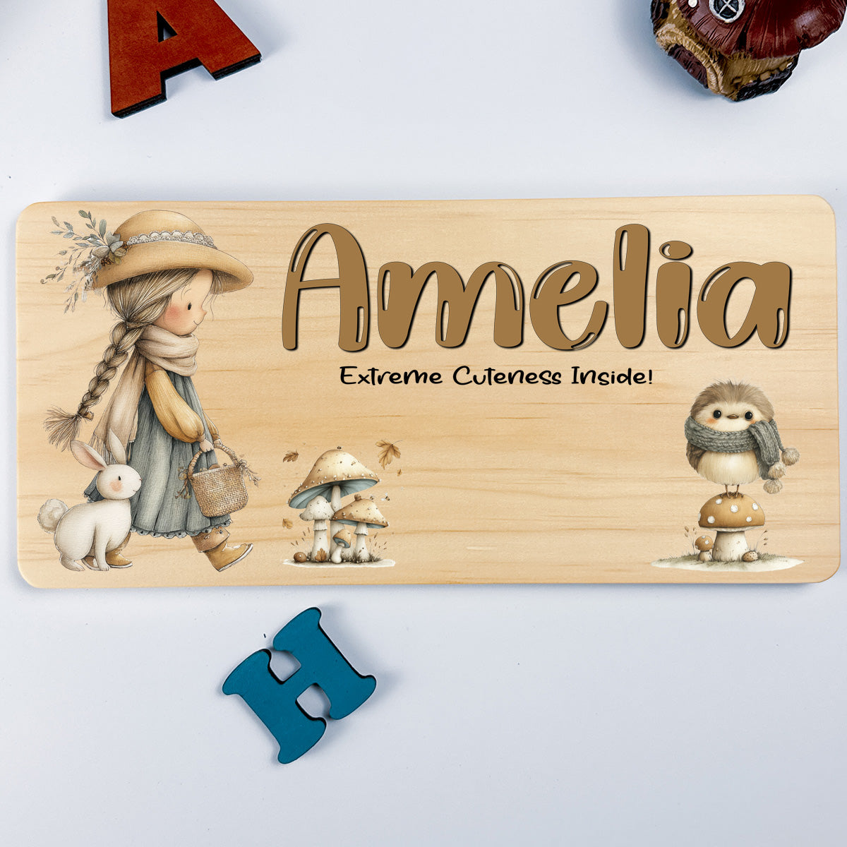 Personalised Door Sign – Autumn Design 02