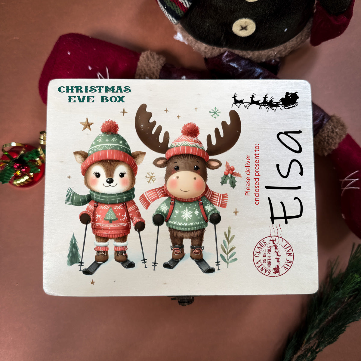 Christmas Eve Box - Deer - Design 04