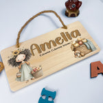 Personalised Door Sign – Autumn Design 04