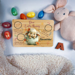 Personalised Easter Bunny Tray – Egg Nest Peek Design