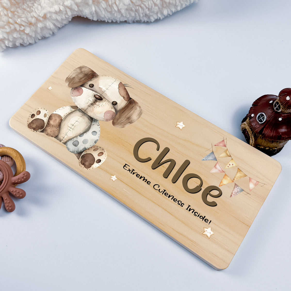 Personalised Door Sign – Dog Design