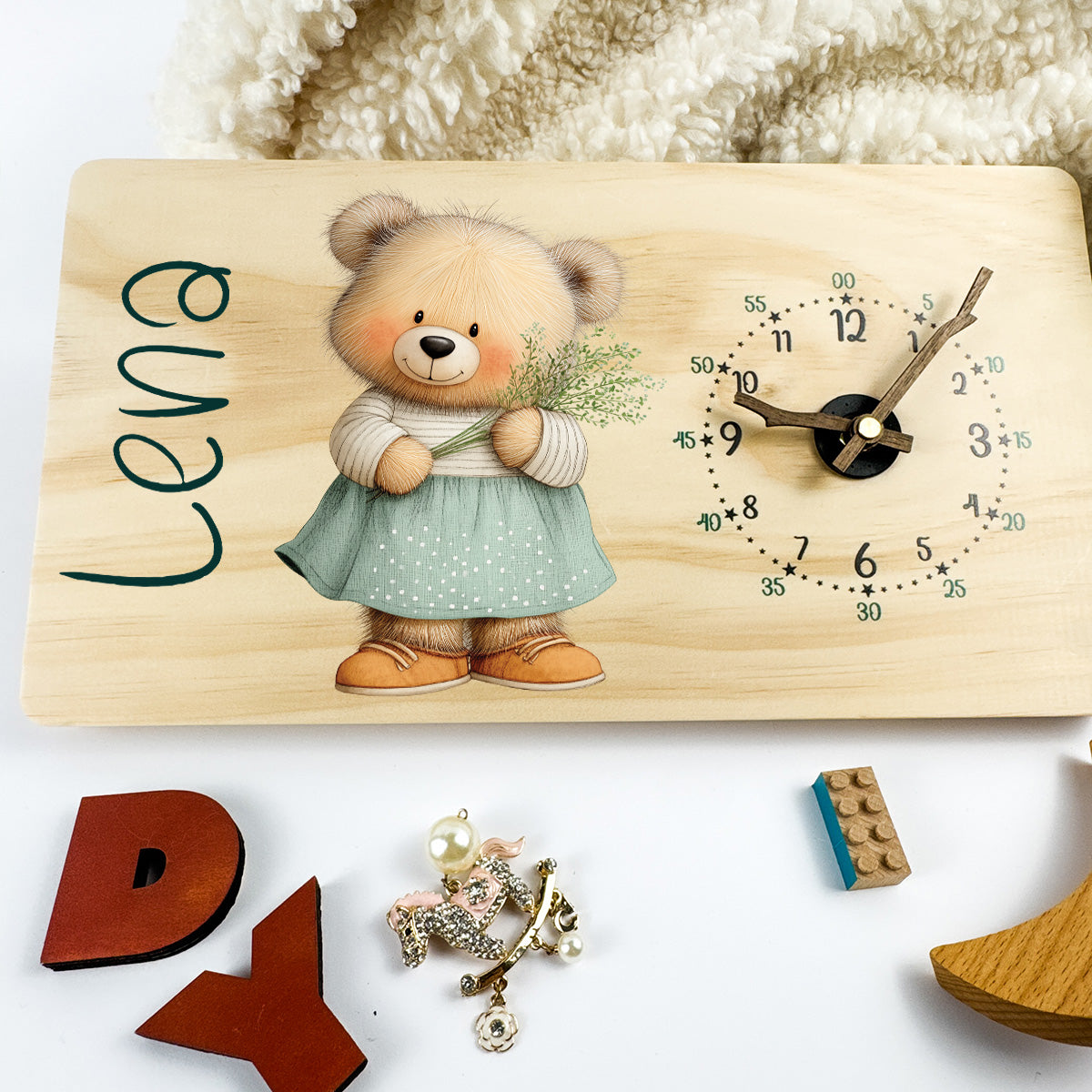 Personalised Clock – Design 11