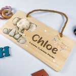 Personalised Door Sign – Elephant Design