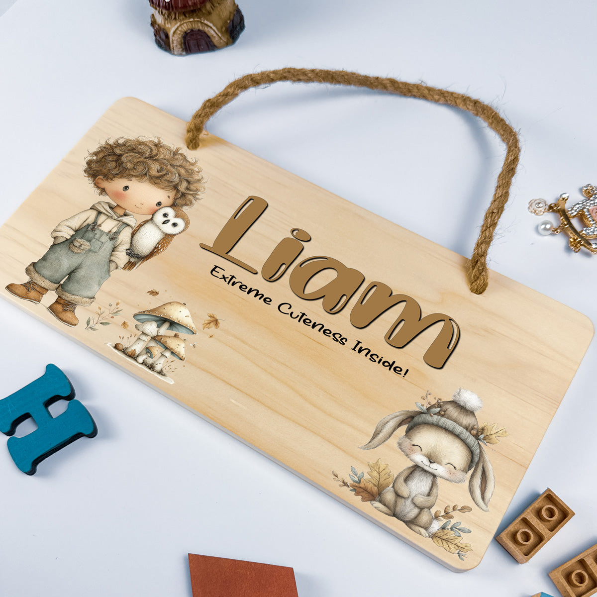 Personalised Door Sign – Autumn Design 01