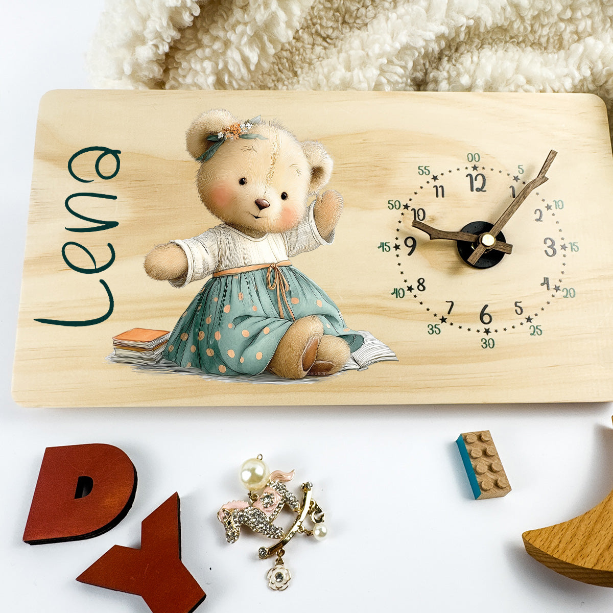Personalised Clock – Design 10