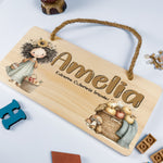 Personalised Door Sign – Autumn Design 04