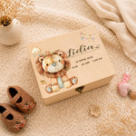 Personalised Lion Keepsake Box