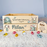 Personalised Easter Crate – Special Easter Delivery Box with FREE Bunny Bait Tag