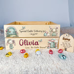 Personalised Easter Crate – Special Easter Delivery Box with FREE Bunny Bait Tag