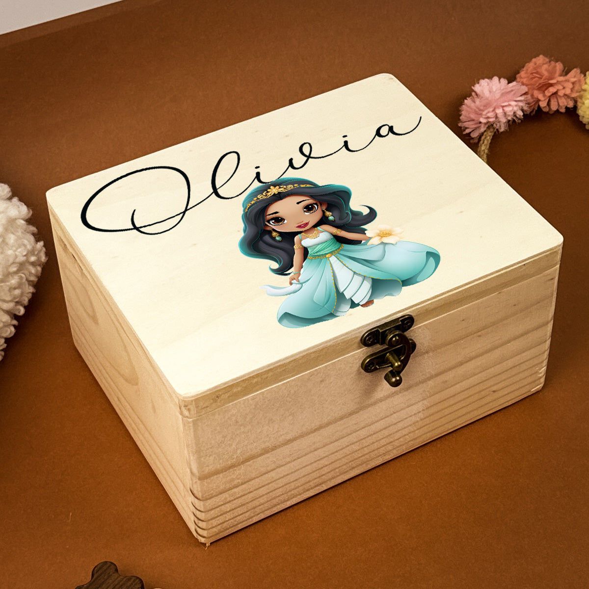 Keepsake Box - Princess Jasmine - Design 26