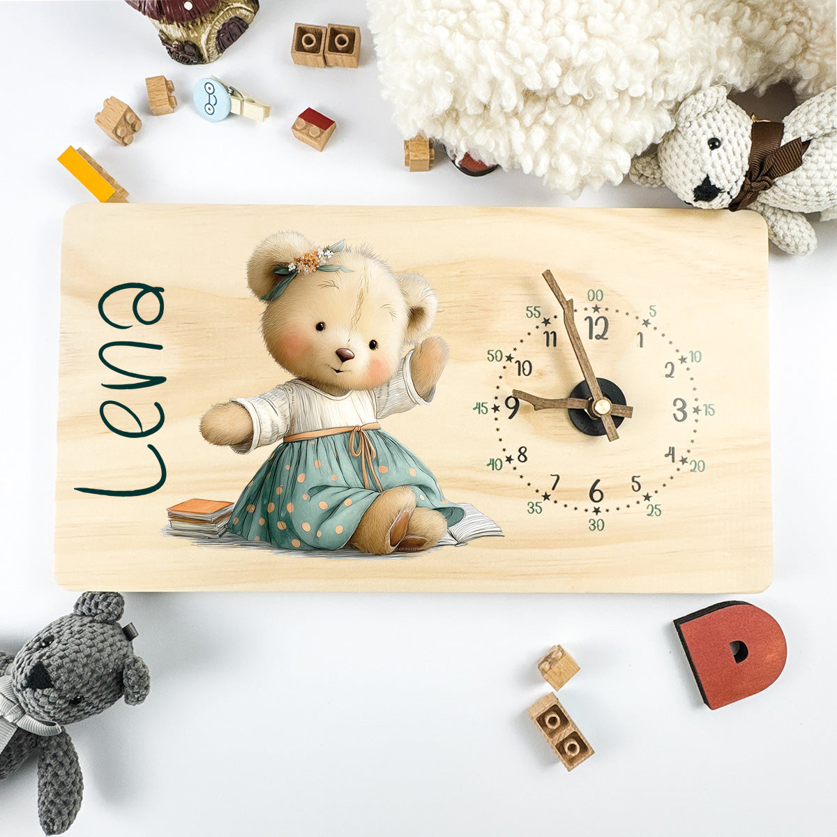 Personalised Clock – Design 10