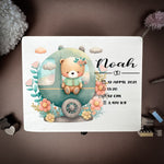 Keepsake Box - Travelling Bear - Design 37