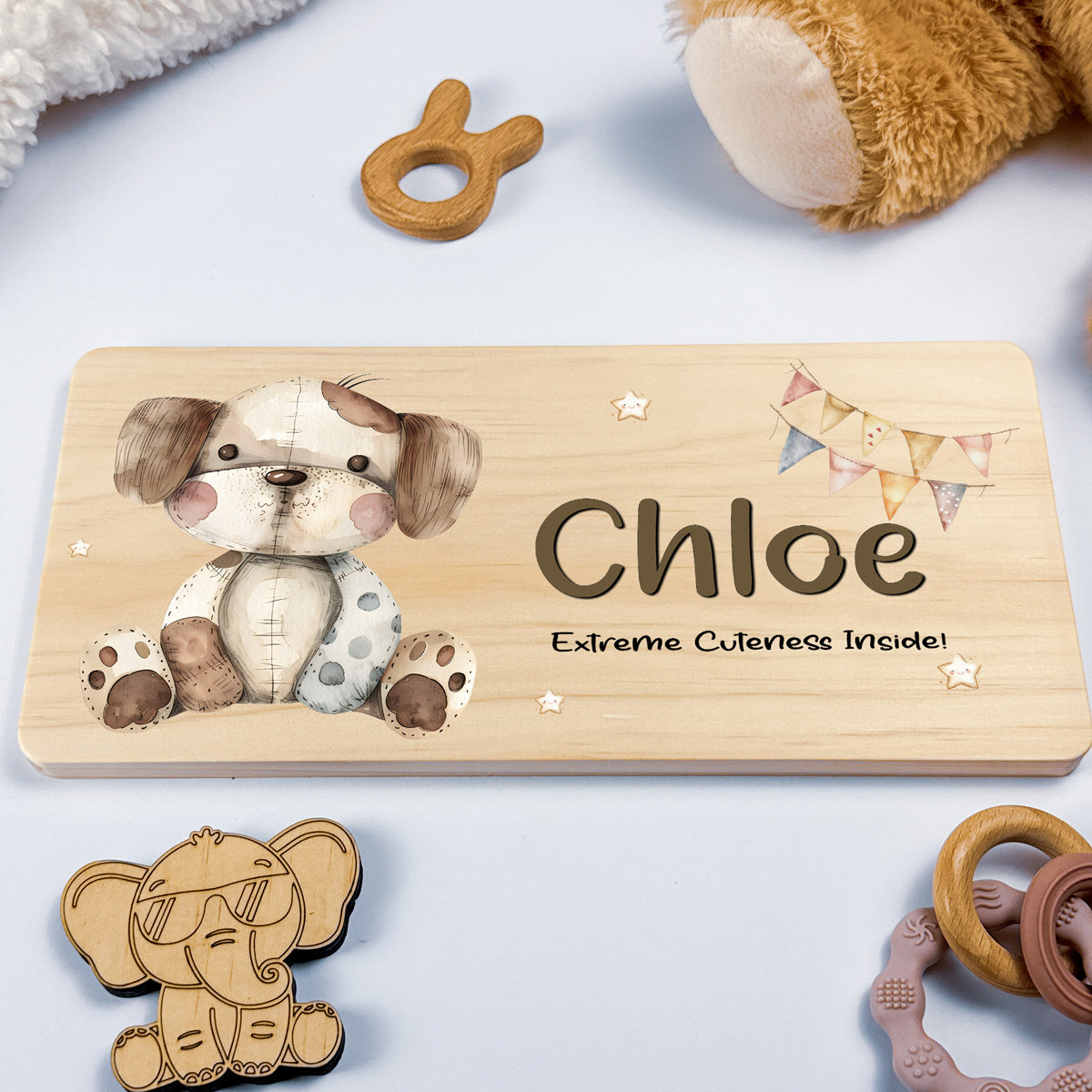 Personalised Door Sign – Dog Design
