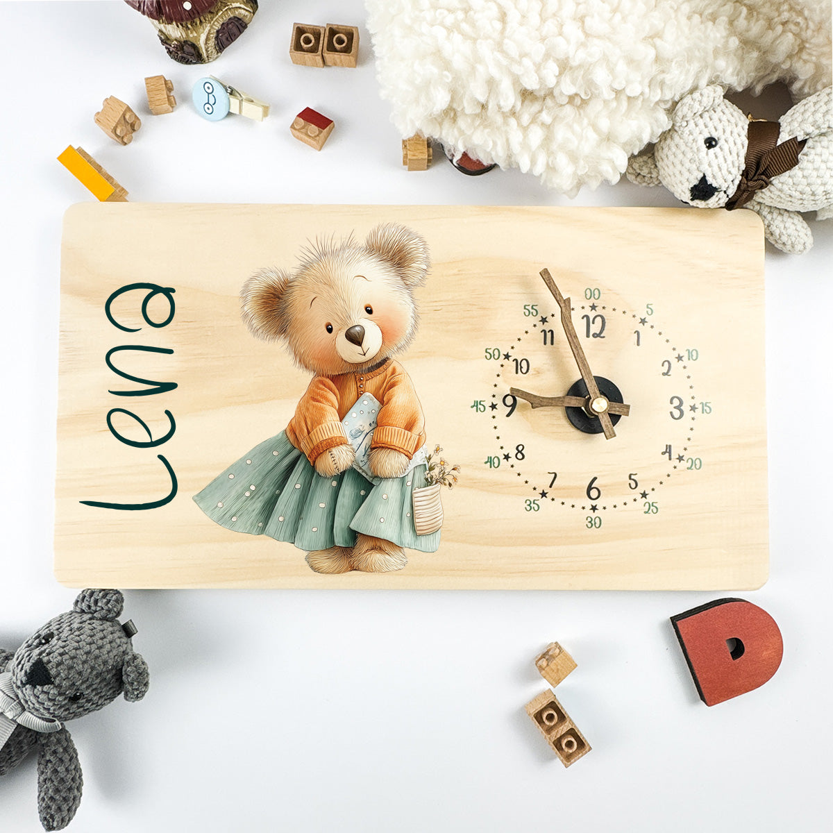 Personalised Clock – Design 07