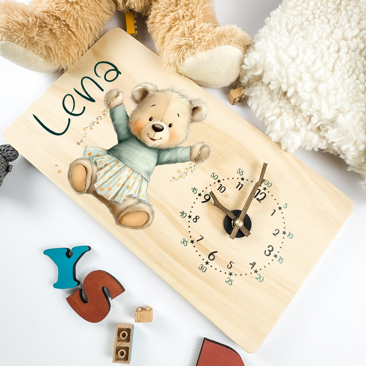 Personalised Clock – Design 08