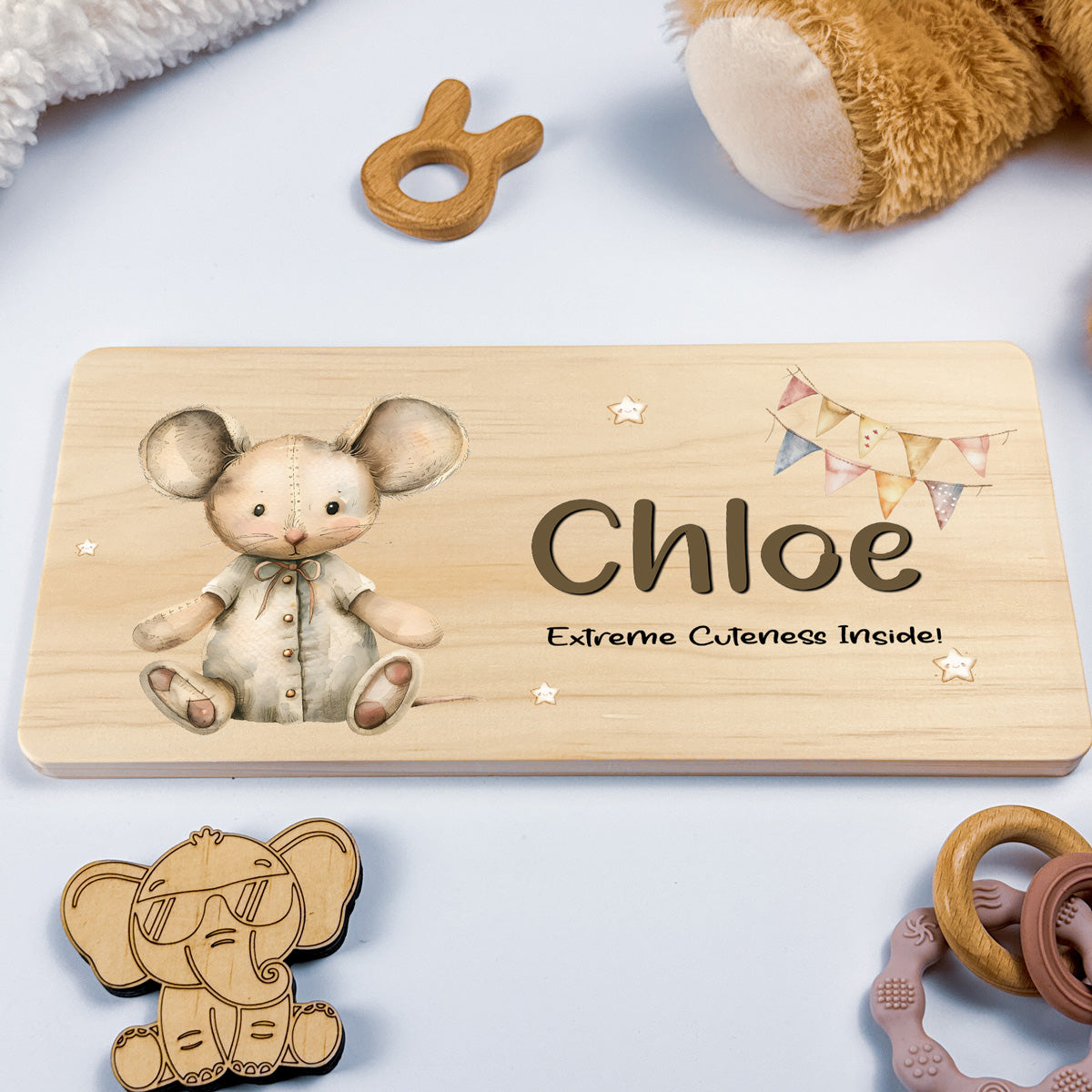 Personalised Door Sign – Mouse Design