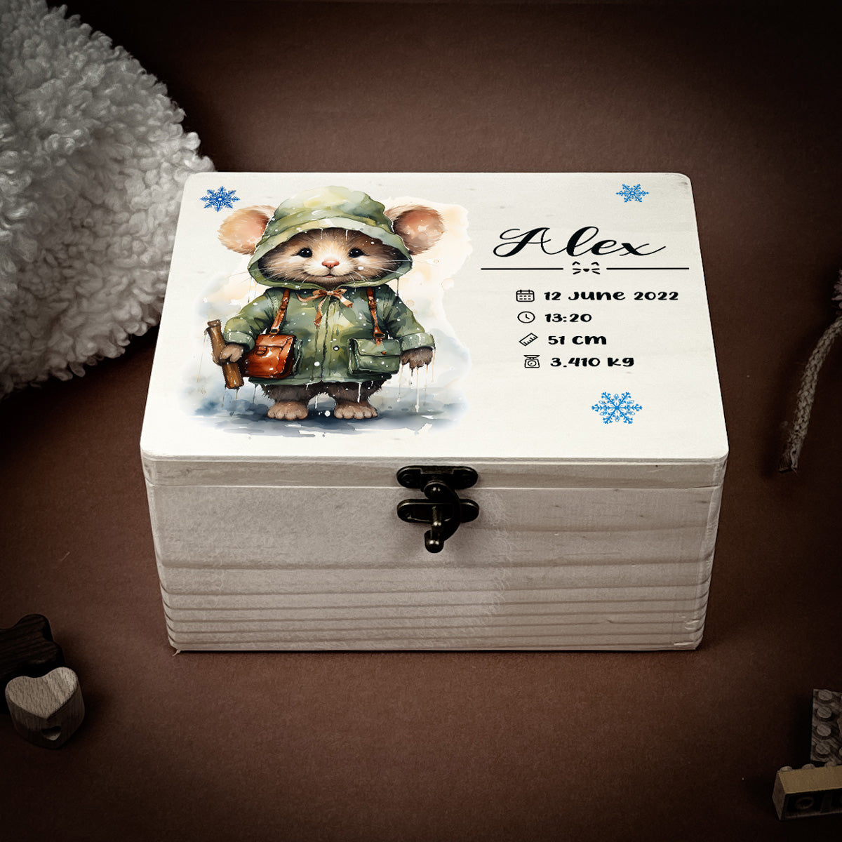 Keepsake Box - Mouse - Design 40