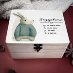 Keepsake Box - Rabbit - Design 18