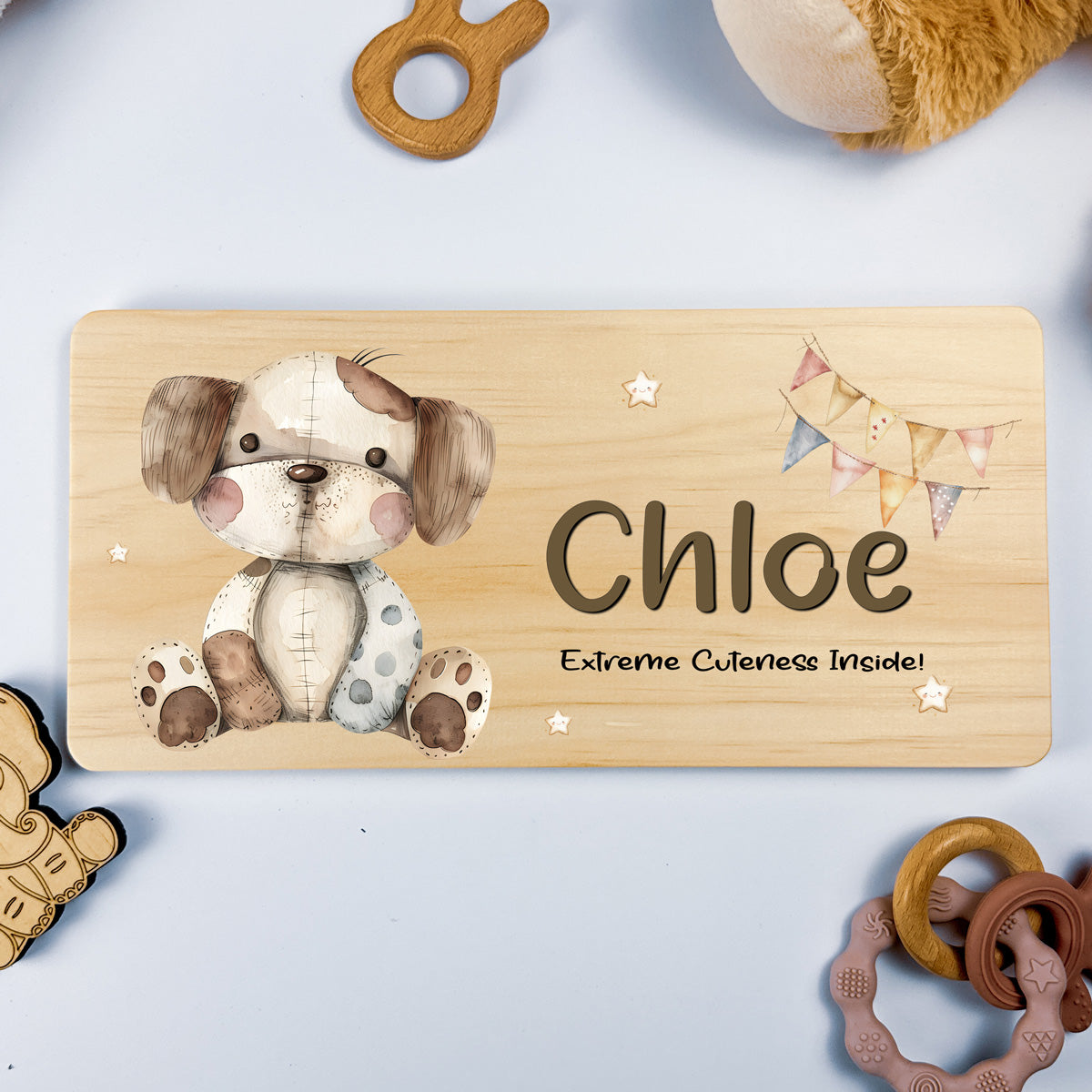 Personalised Door Sign – Dog Design