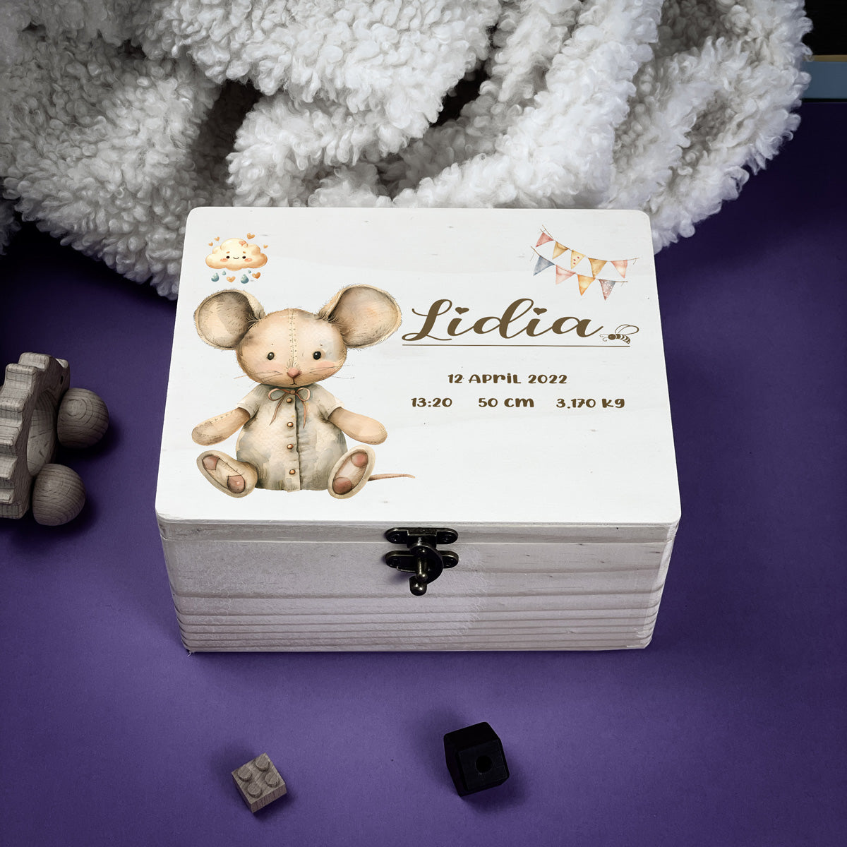 Keepsake Box - Mouse - Design 42