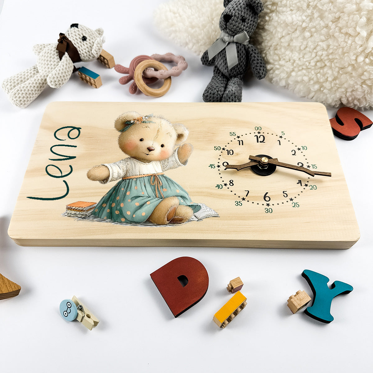 Personalised Clock – Design 10