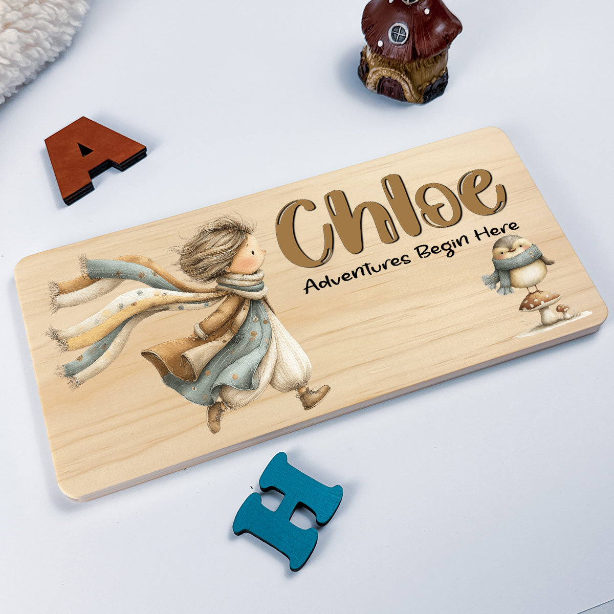 Personalised Door Sign – Autumn Design 03