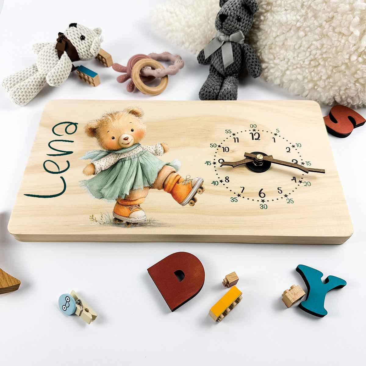 Personalised Clock – Design 06