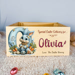 Personalised Easter Crate – Custom Alphabet Easter Design