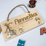 Personalised Door Sign – Autumn Design 02