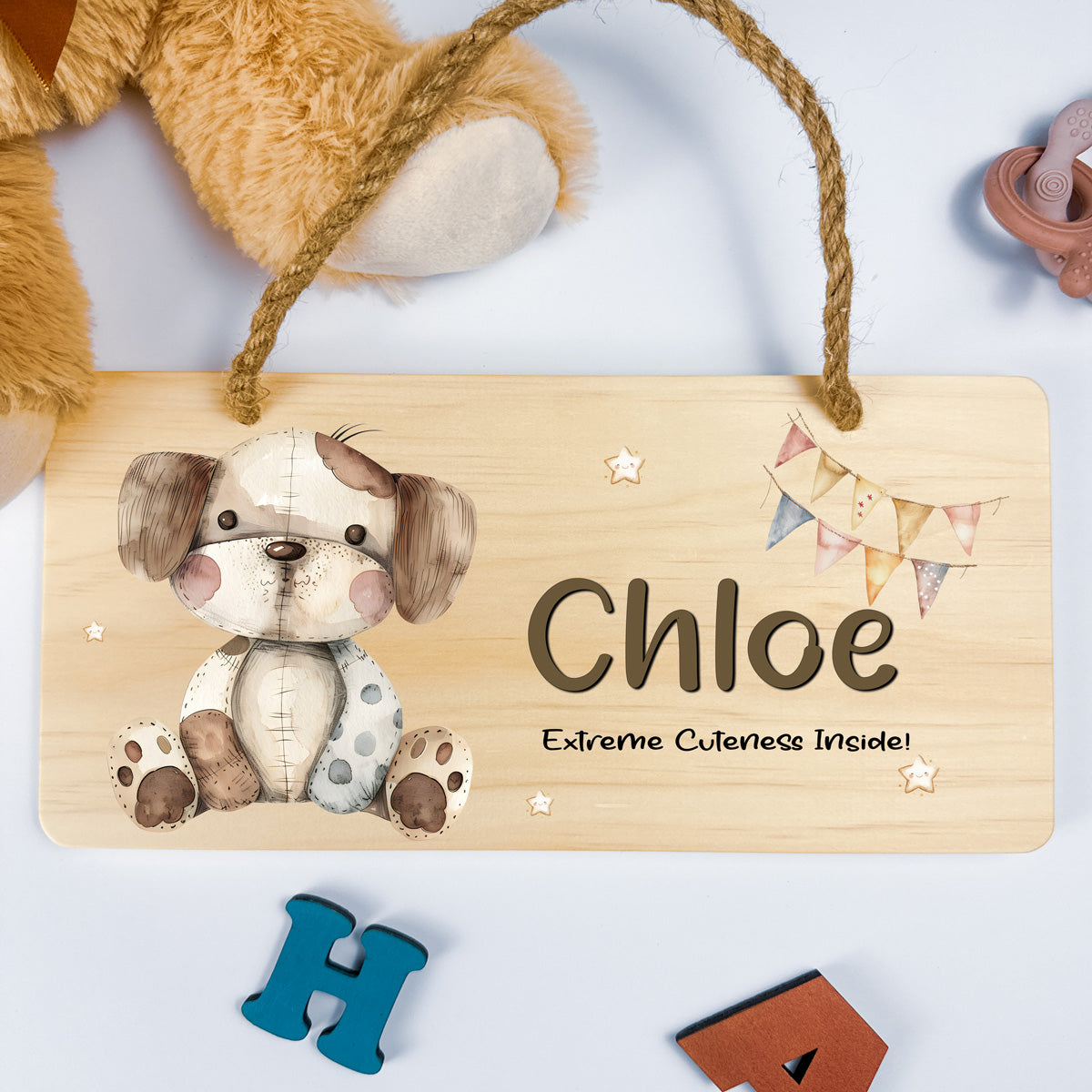 Personalised Door Sign – Dog Design