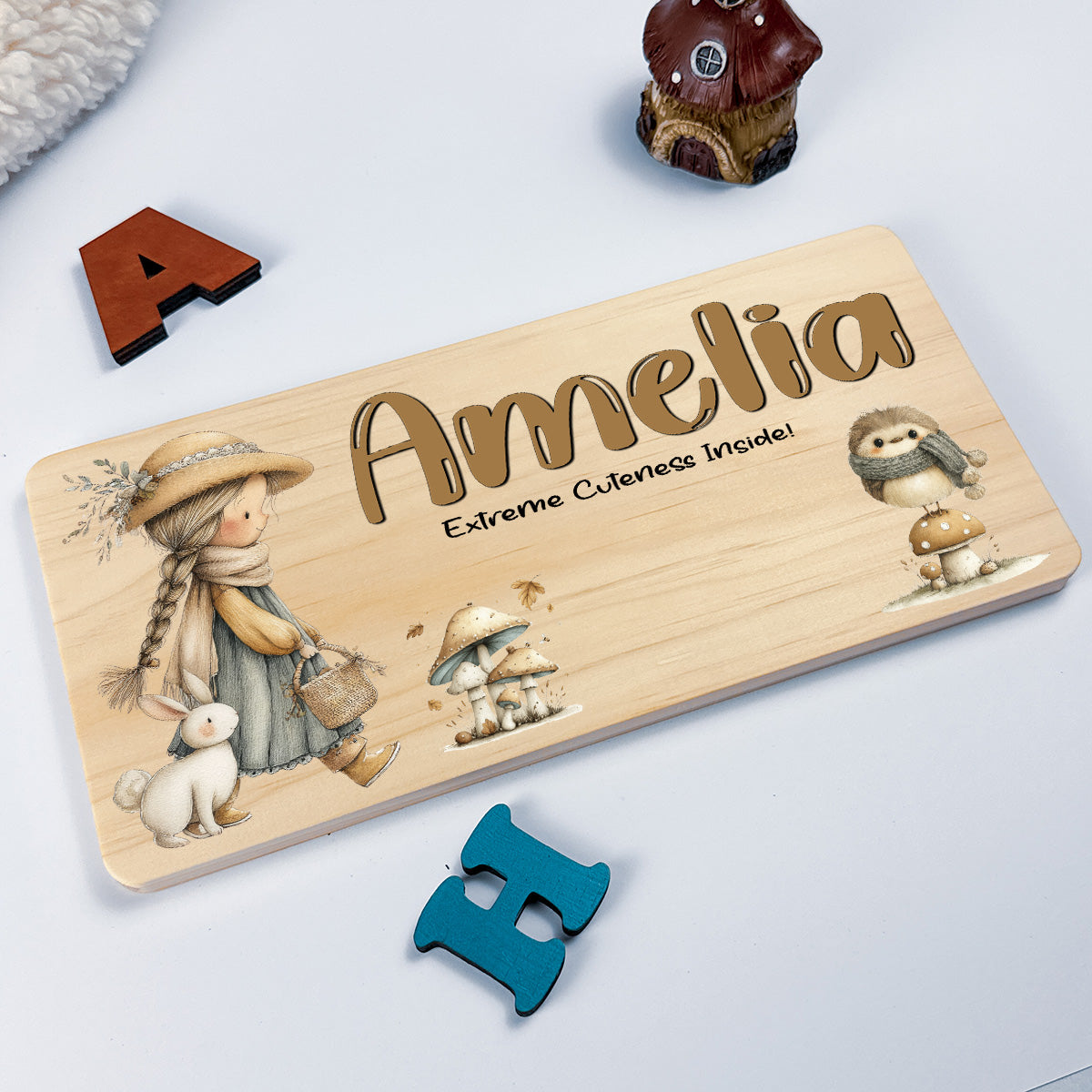 Personalised Door Sign – Autumn Design 02