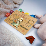 Personalised Easter Bunny Tray – Basket Bloom Design