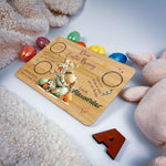 Personalised Easter Bunny Tray – Sleeping Blossom Design