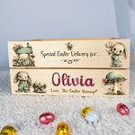 Special Easter Delivery Box – Personalised Wooden Easter Crate with Name