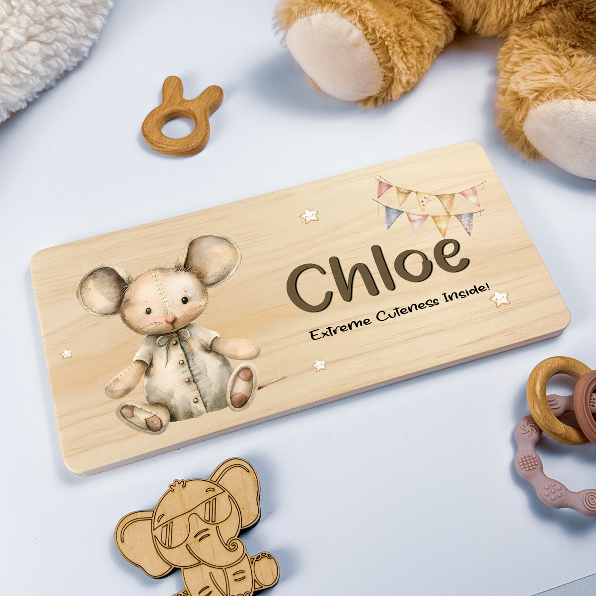 Personalised Door Sign – Mouse Design