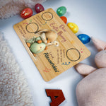 Personalised Easter Bunny Tray – Dandelion Egg Design